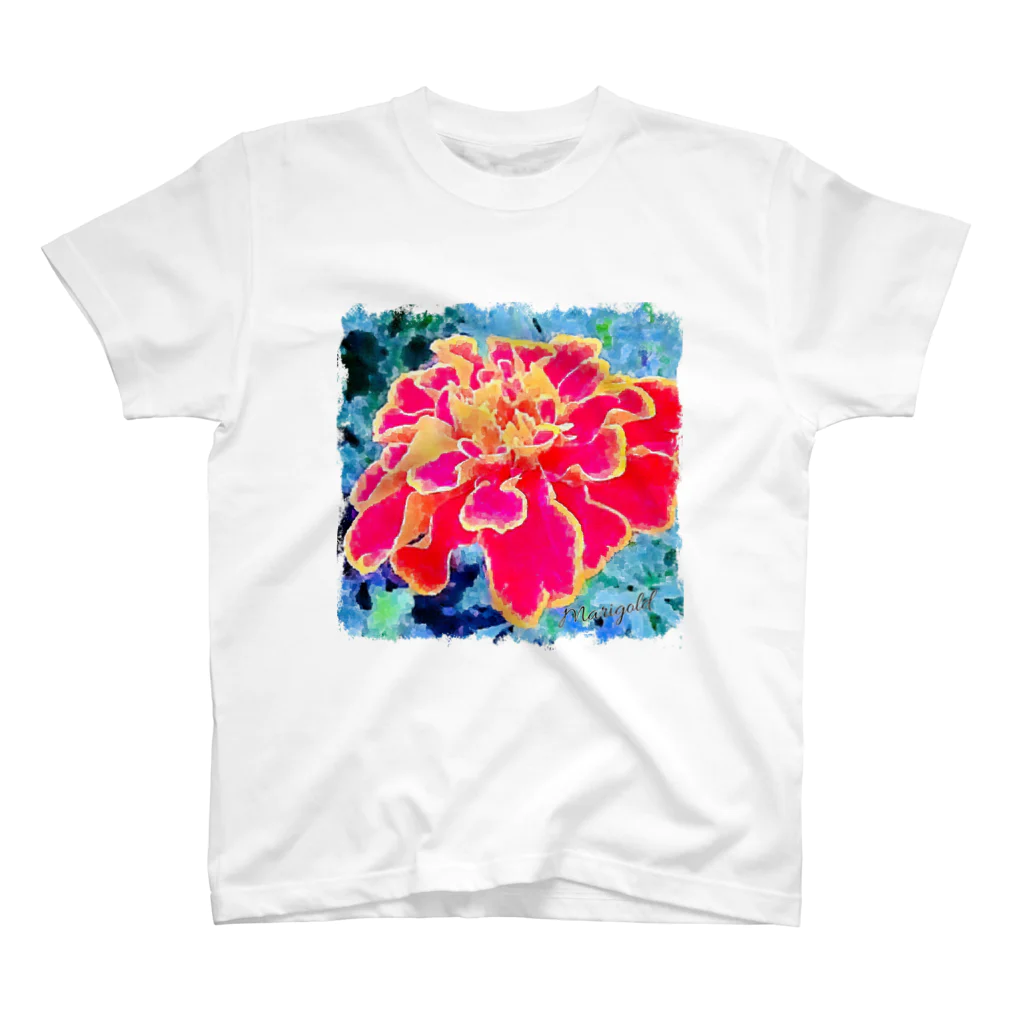 kazeou（風王）のMarigold(アプリ加工) スタンダードTシャツ