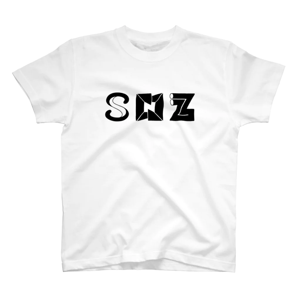 展覧会グッズのSNZサンダル スタンダードTシャツ