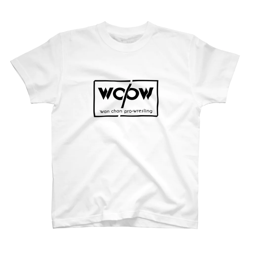 wan chan pro-wrestlingのワンちゃんプロレス　ロゴ入り　Ｔシャツ Regular Fit T-Shirt