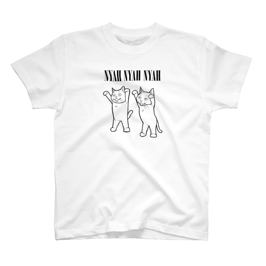 TAKE-TONのNYAH NYAH NYAH スタンダードTシャツ