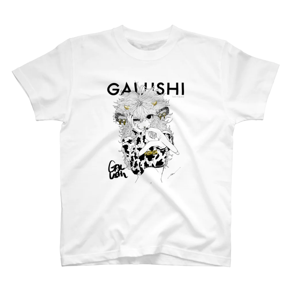 BU2の「GALUSHI」ART T-shirt スタンダードTシャツ