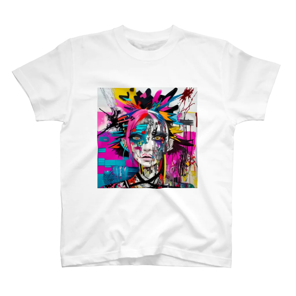 Anarchy LのAnarchy Canvas ＃１ スタンダードTシャツ