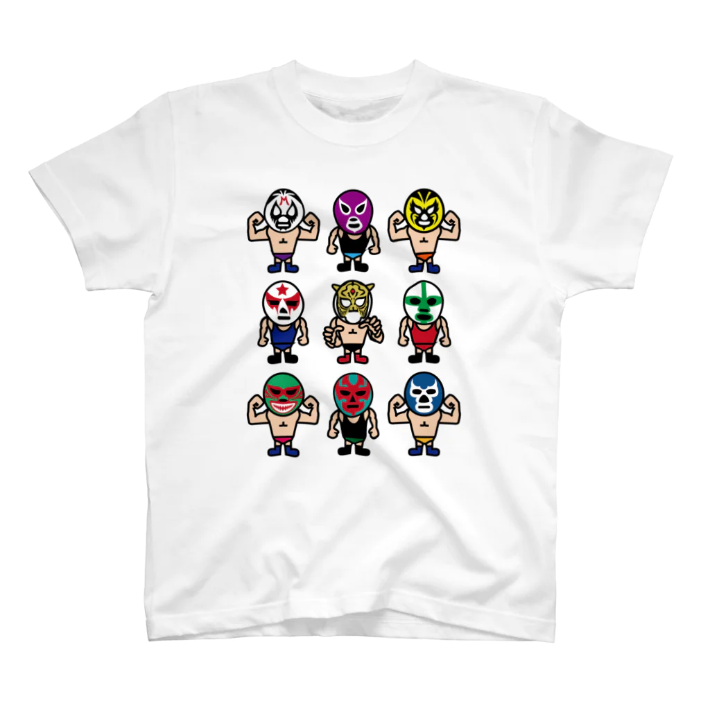 LUCHAのMASKMANS スタンダードTシャツ