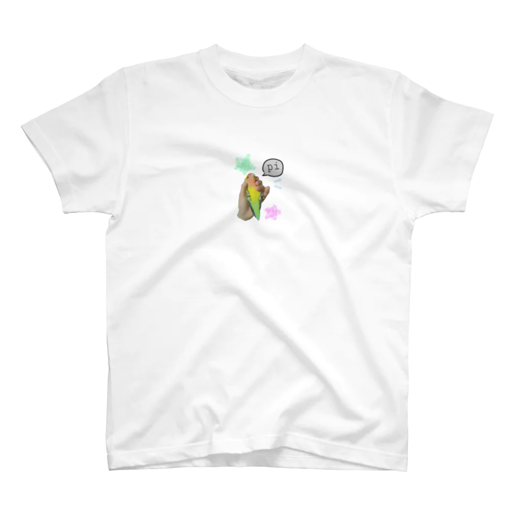 j8ie de vivre♪のコザクラインコ　 Regular Fit T-Shirt