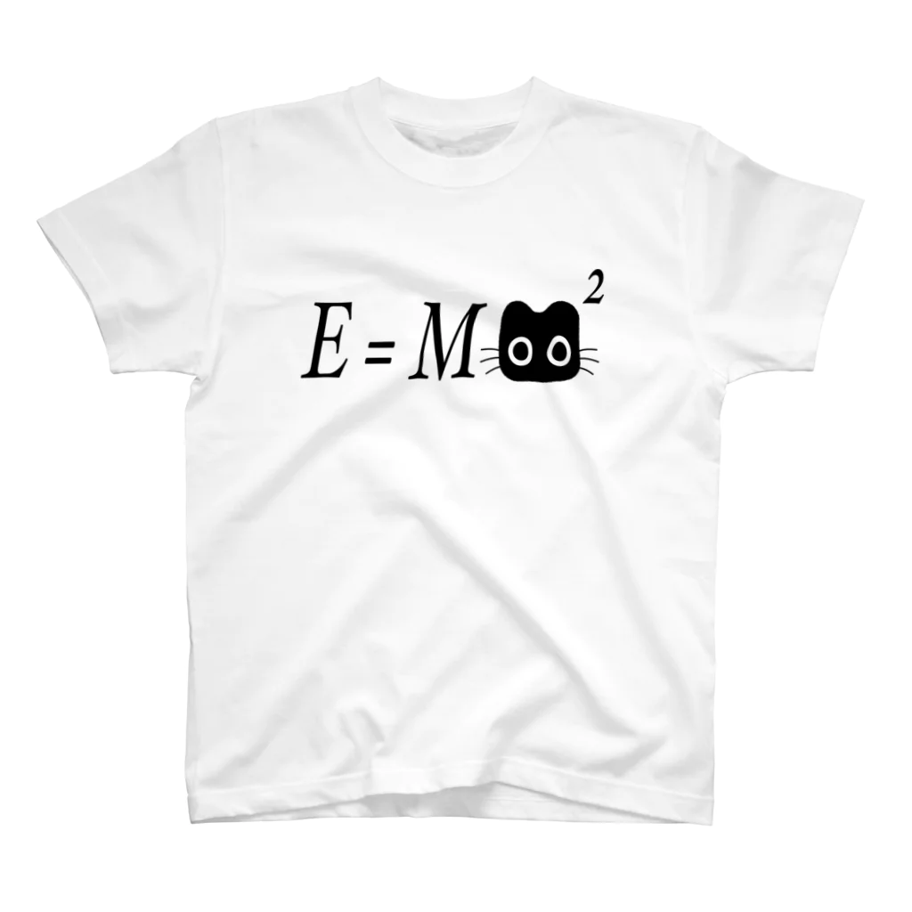 Suzutakaのくろねこクロル（E=MC^2） Regular Fit T-Shirt