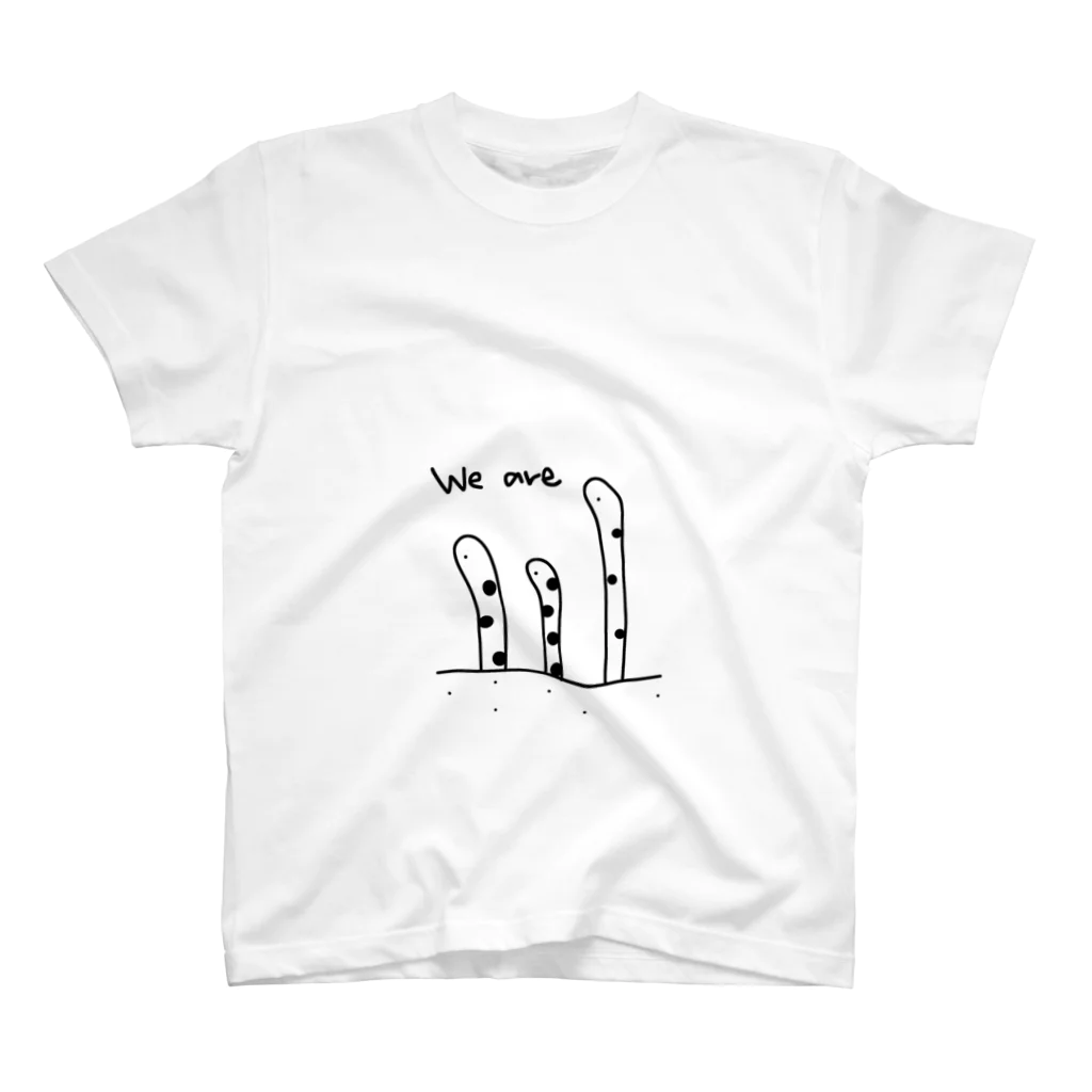 handmade asyouareのチンアナゴ スタンダードTシャツ