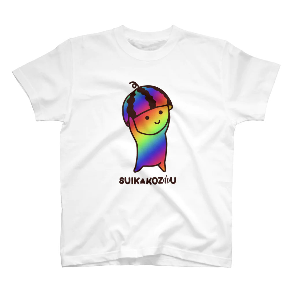 suikakozouのすいかこぞう【狂乱レインボー】 スタンダードTシャツ