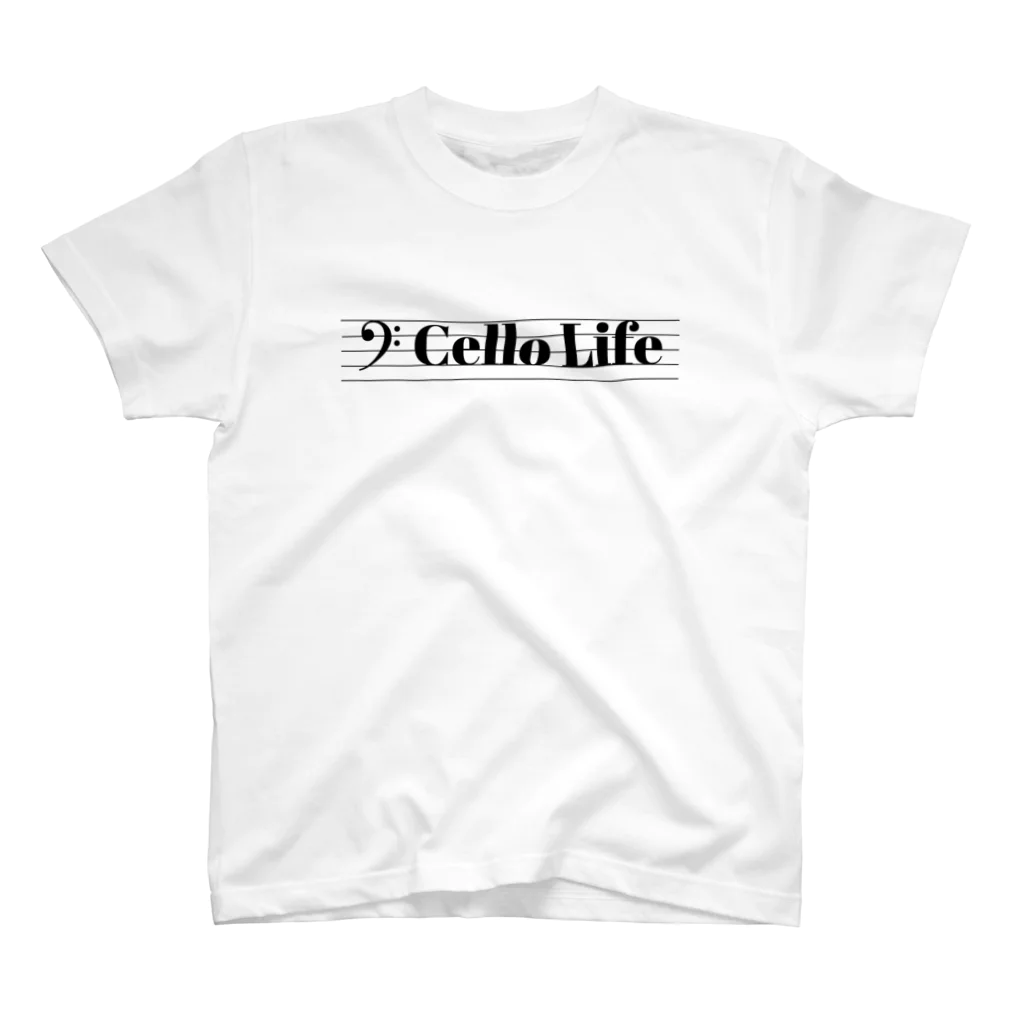 もりてつのCello Life スタンダードTシャツ