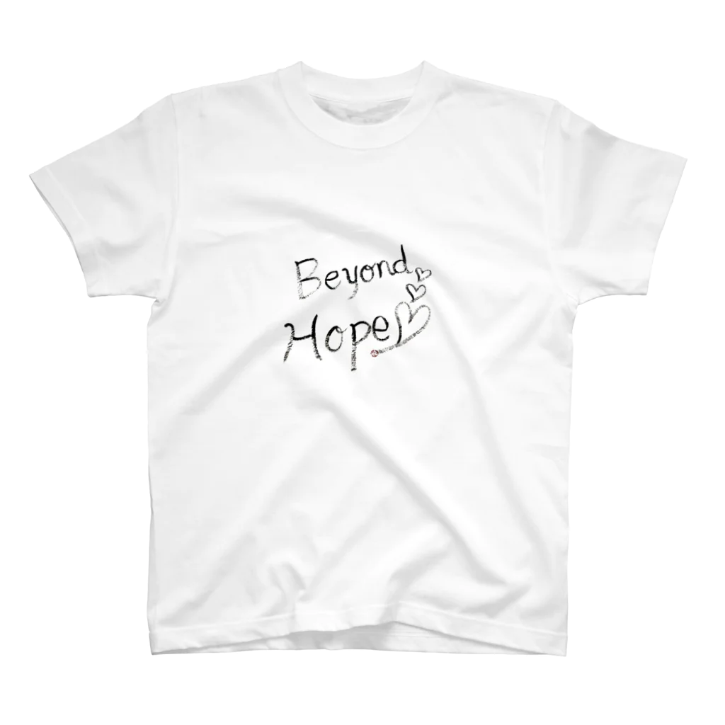 Love Goes AroundのBeyond Hope T-shirt スタンダードTシャツ