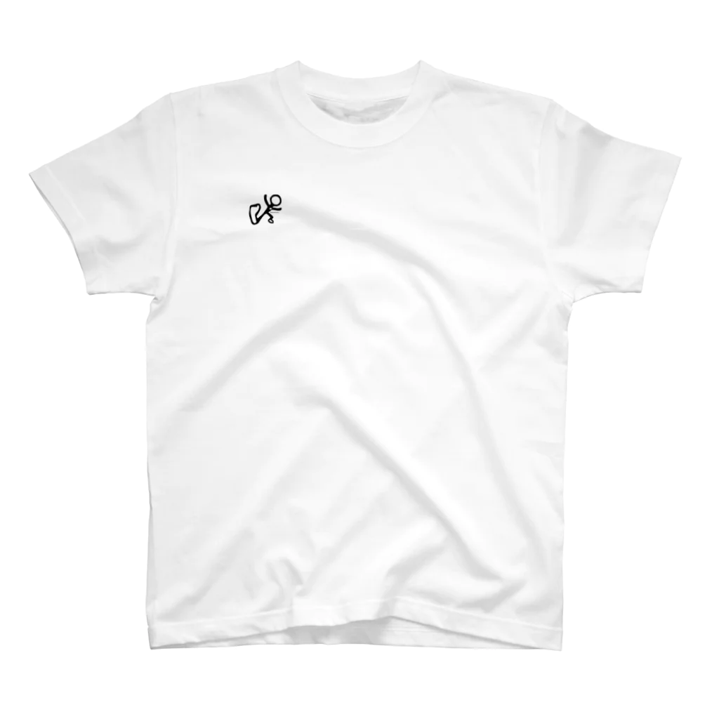 るんぺんパリ【RunPenParis】のるんぺんパリフェイスアートTシャツ Regular Fit T-Shirt