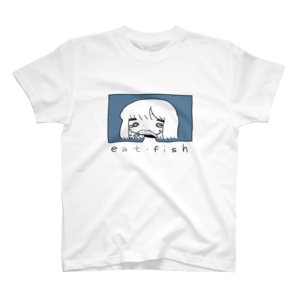 soyatuのeat fisrh スタンダードTシャツ