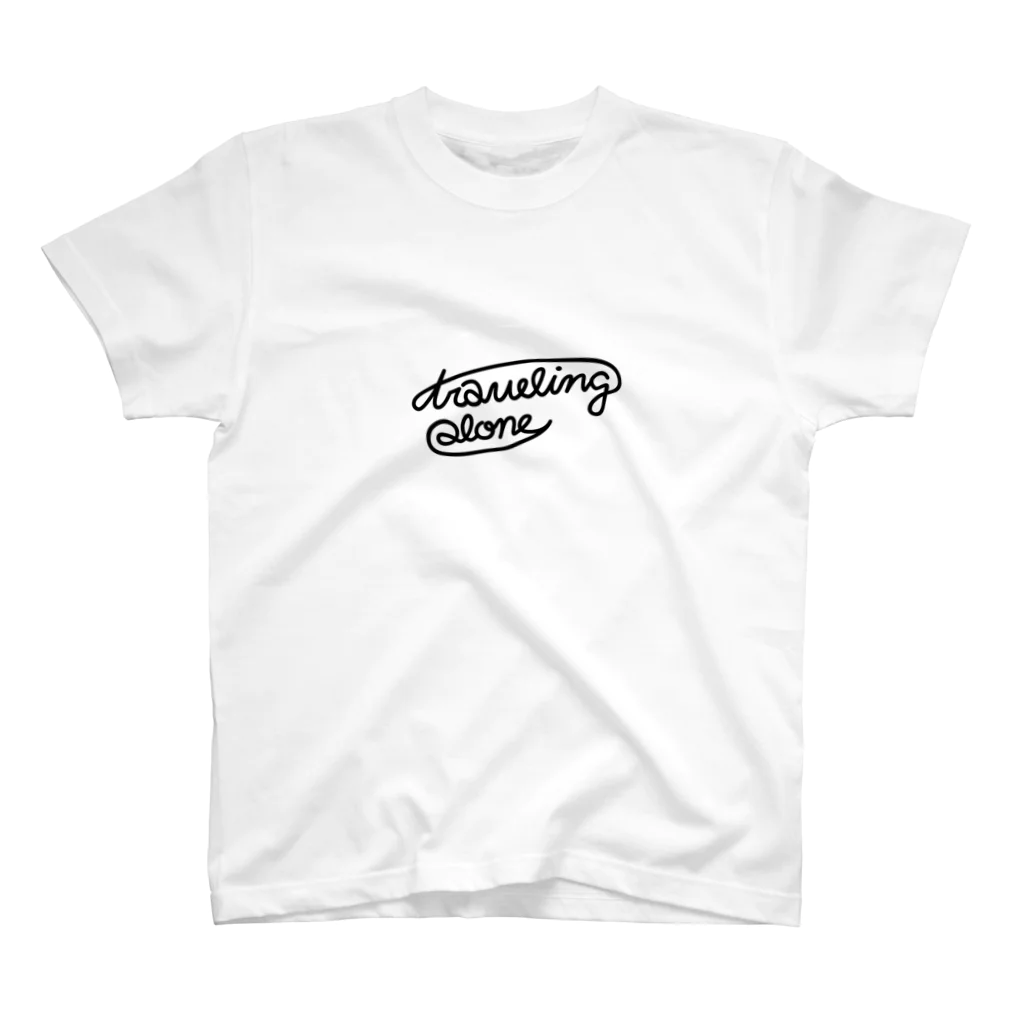 shadingcafe102のtraveling alone スタンダードTシャツ