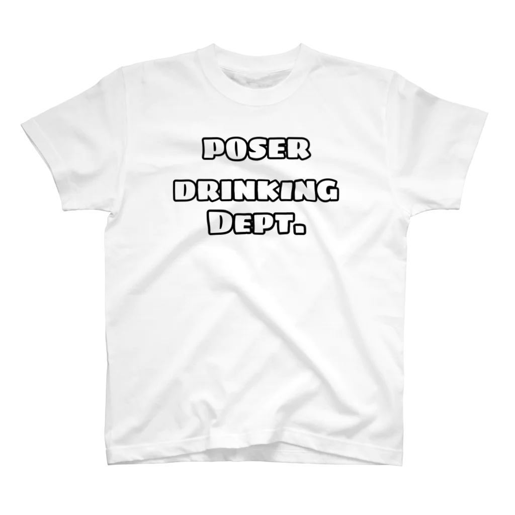 POSERのday beer drinker Regular Fit T-Shirt