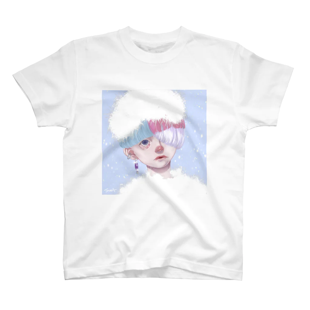 TOWAsWorksの雪 スタンダードTシャツ