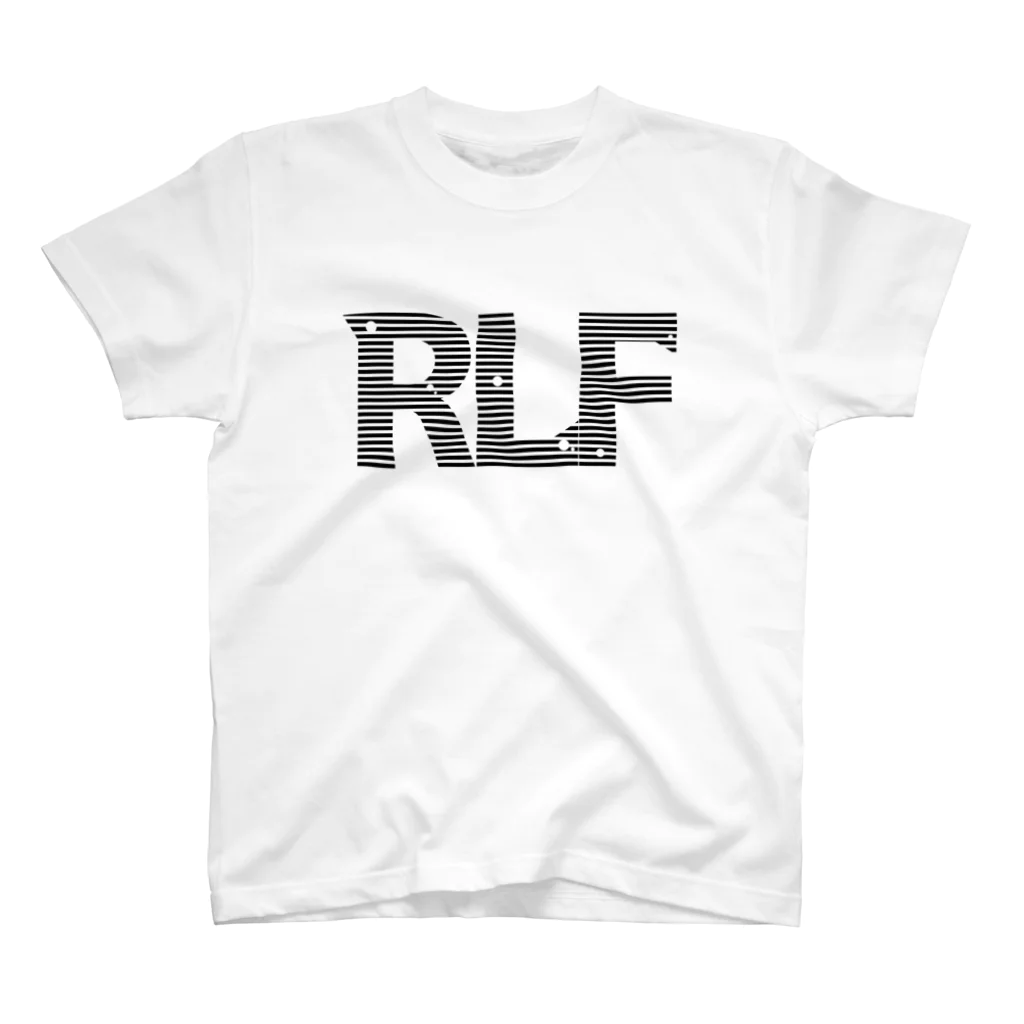 みるるのお魚屋さんのRLF(黒) スタンダードTシャツ