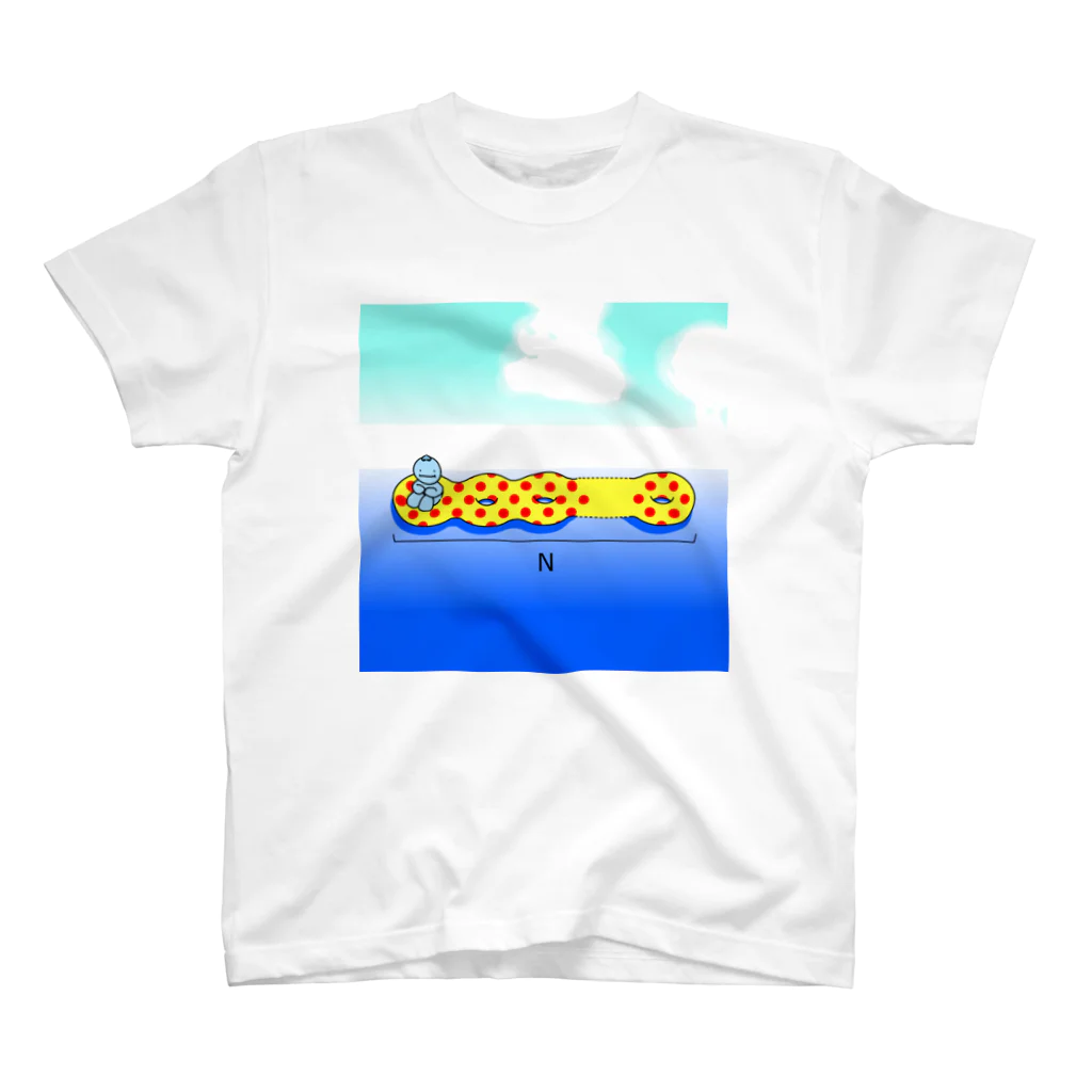 数学くんの【浮輪】 スタンダードTシャツ