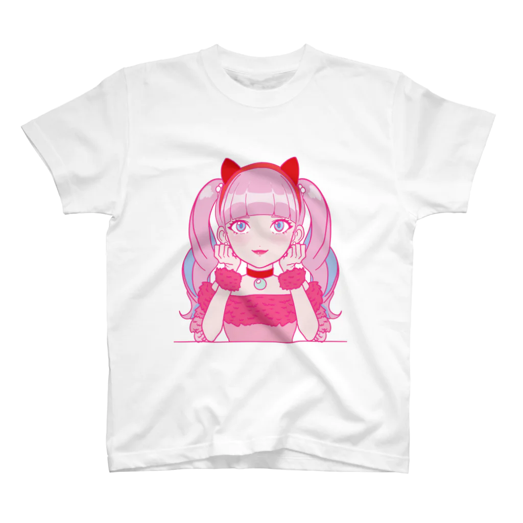 ハレル屋のストロベリークリームちゃん スマホケース スタンダードTシャツ