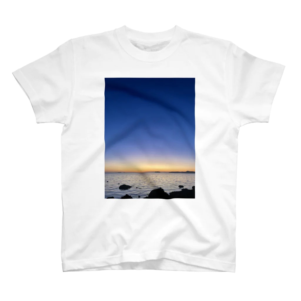 ArtChildrenの夕陽 Regular Fit T-Shirt