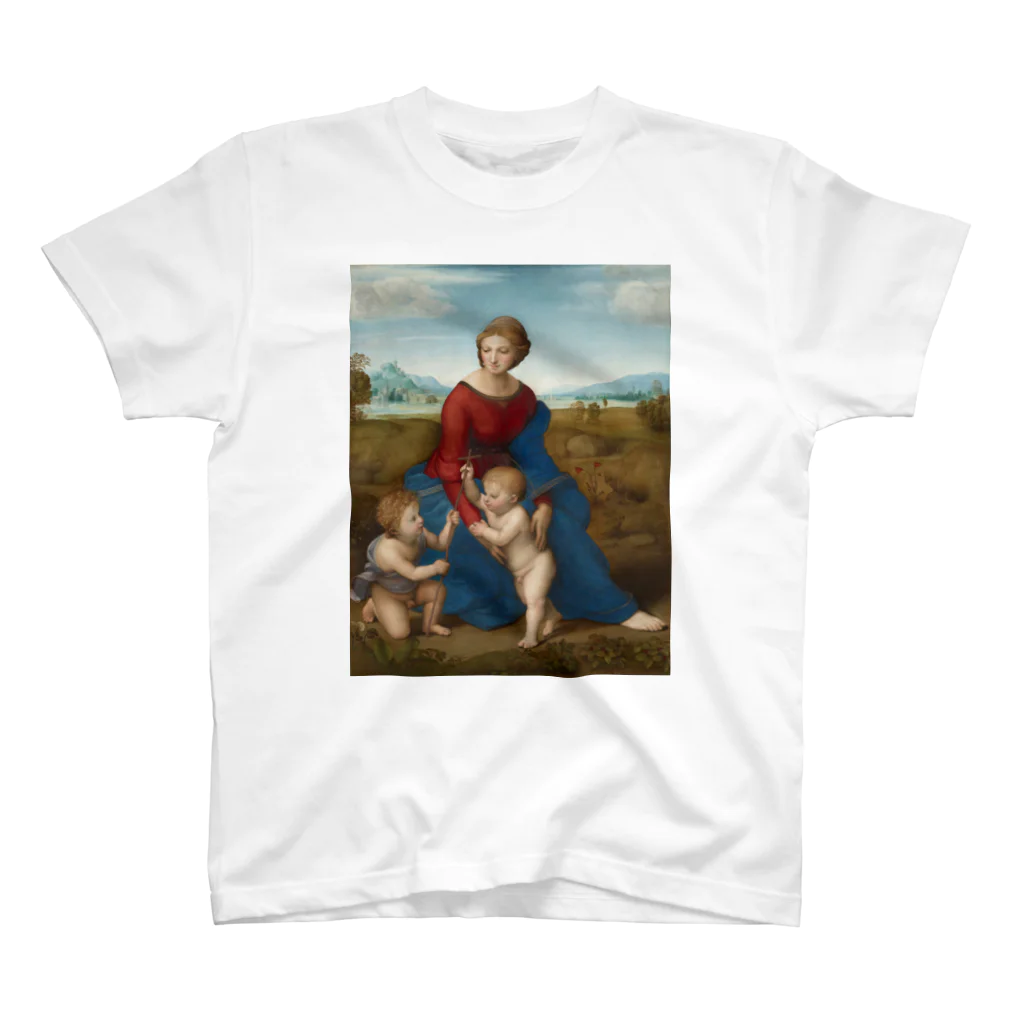 世界美術商店の牧場の聖母 / Madonna del Prato Regular Fit T-Shirt