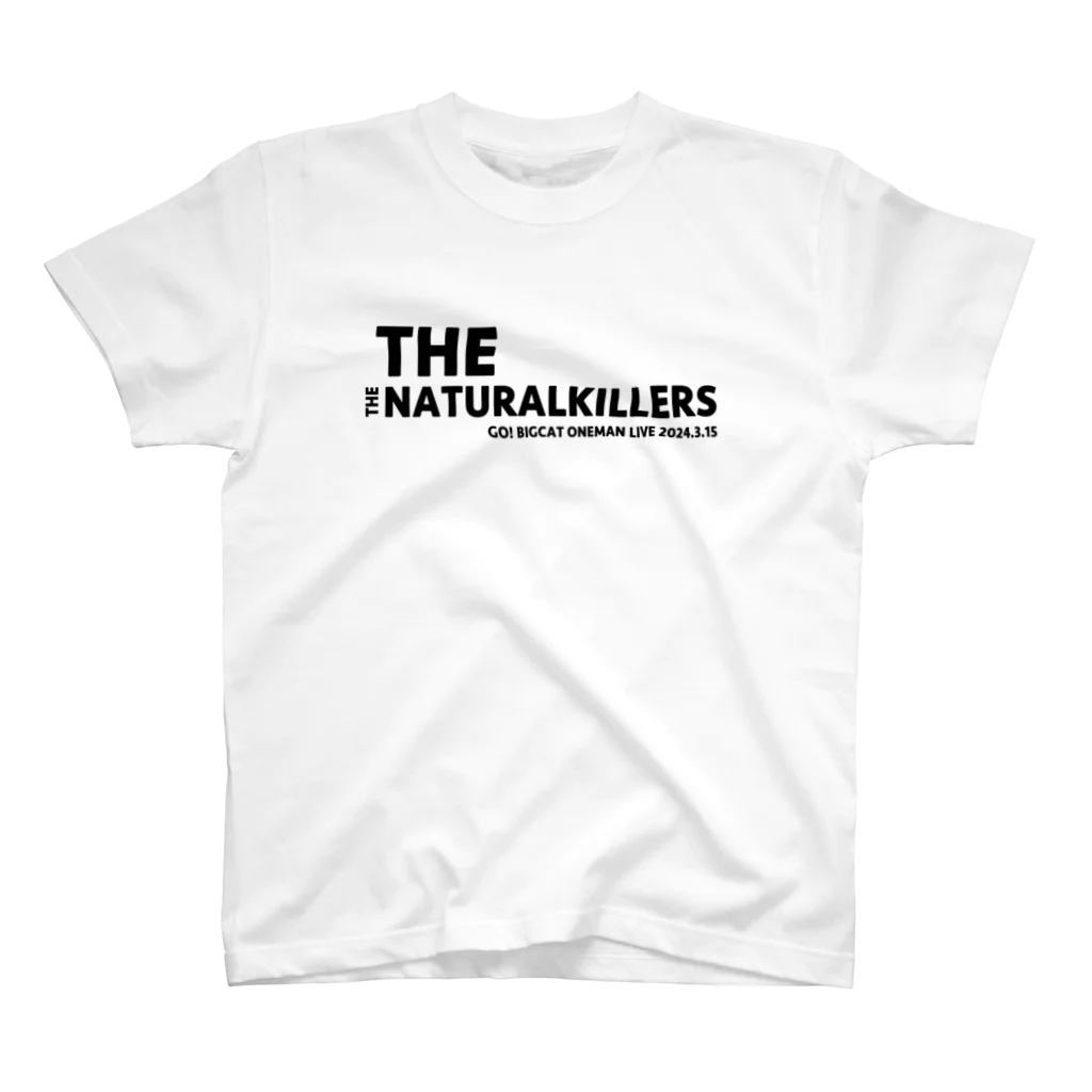 THENATURALKILLERSオンデマンドのBIGCAT応援宣伝グッズ　文字色黒 Regular Fit T-Shirt