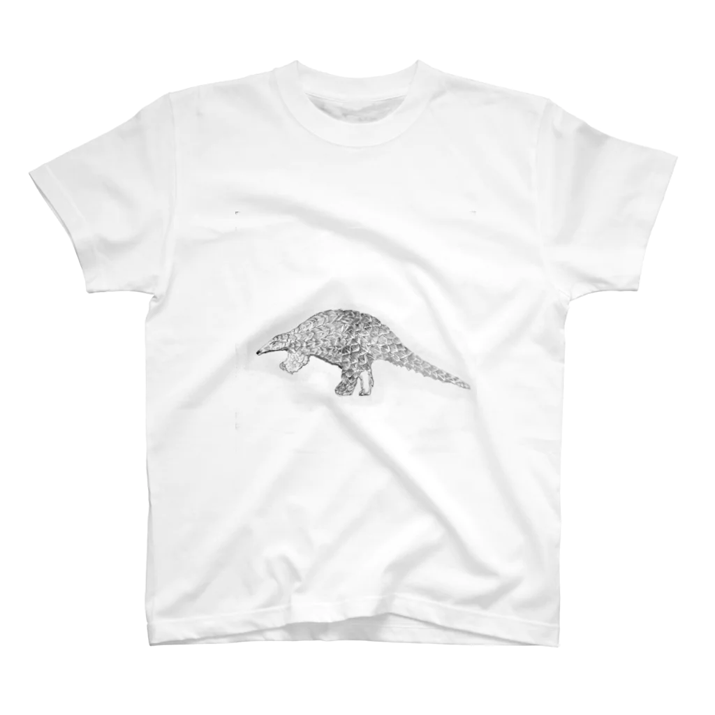 52お餅のpangolin スタンダードTシャツ