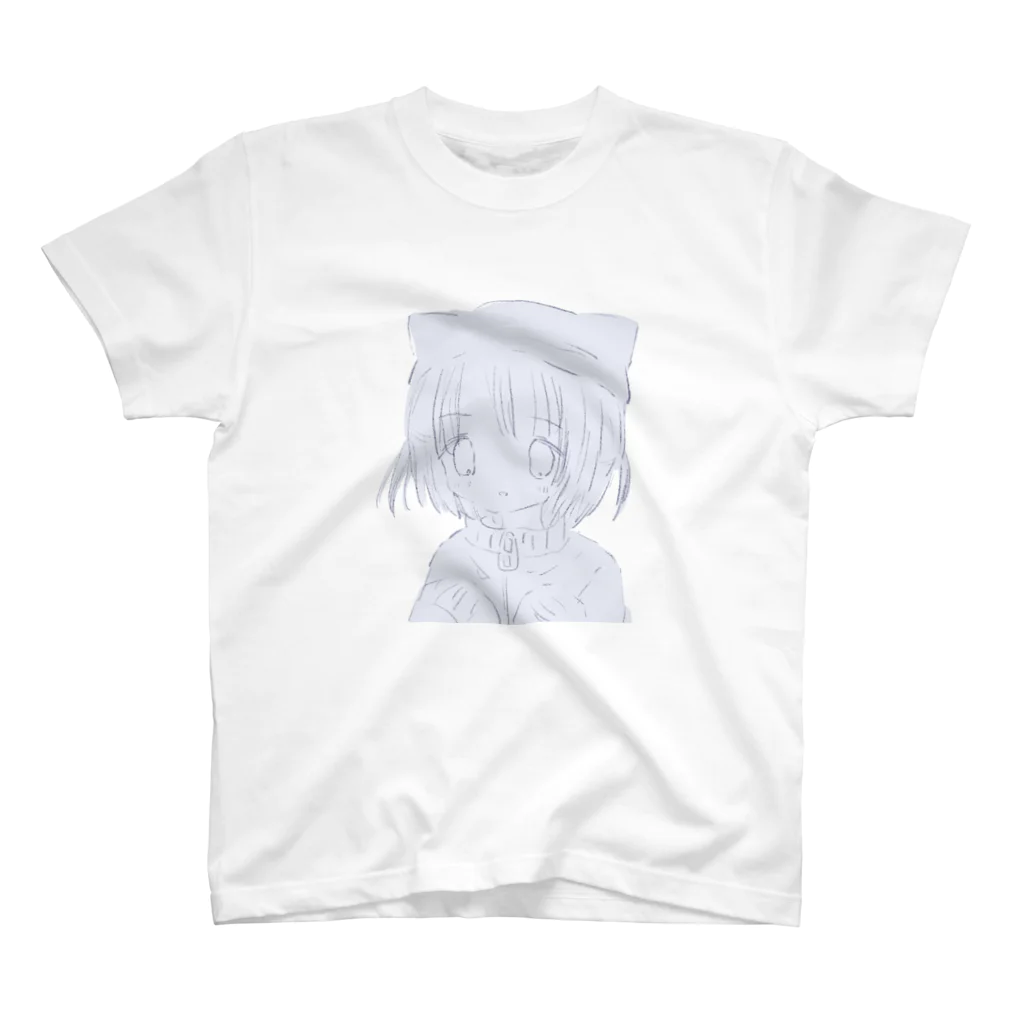 あくむ病院のつめたい・にゃんにゃん スタンダードTシャツ