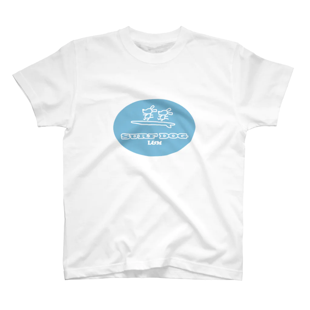 ゆるふわんにゃんのSURF DOG スタンダードTシャツ