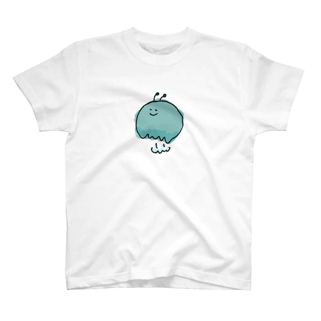 misopiyoのゆるい生き物（ジャンプ） スタンダードTシャツ