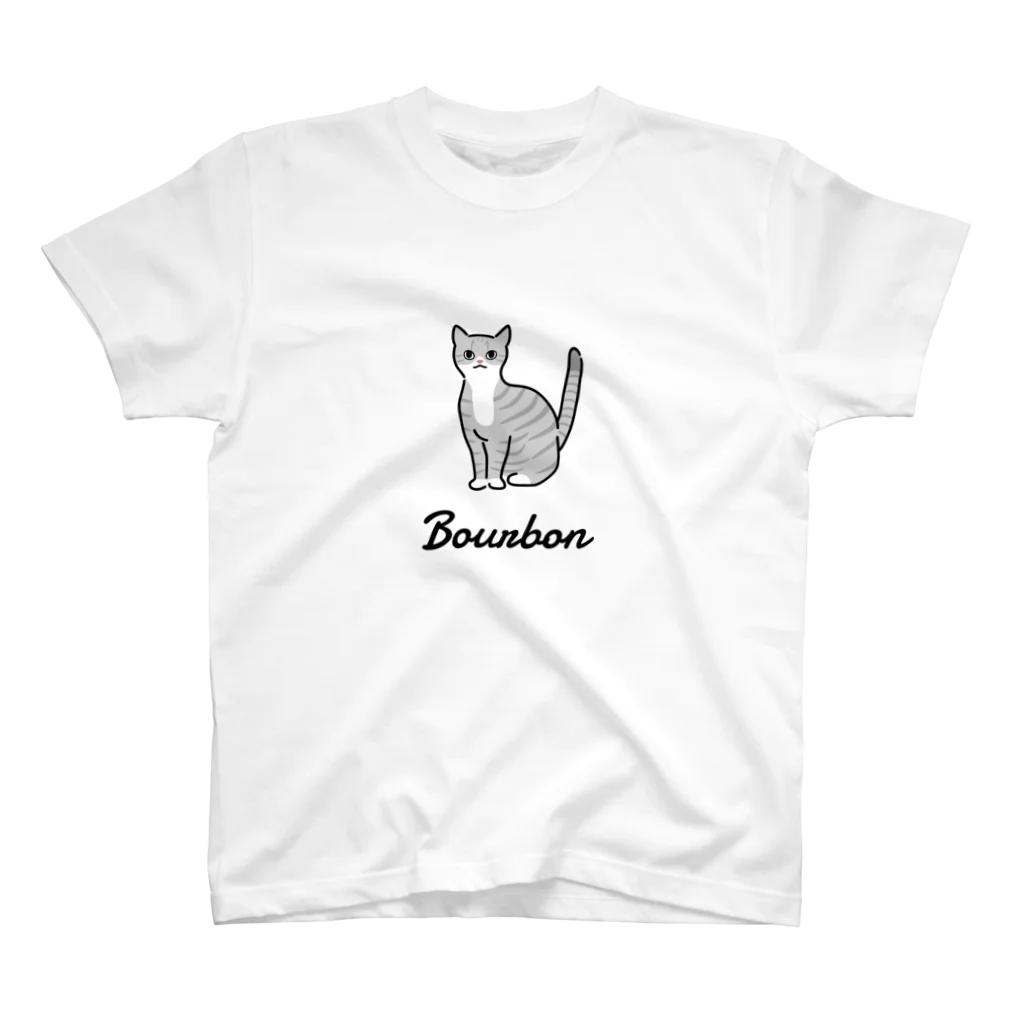 うちのこメーカーのBourbon  スタンダードTシャツ