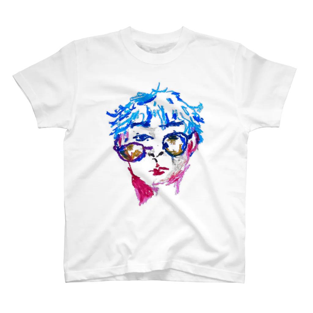 さのみきひとショップのBroken glasses Regular Fit T-Shirt