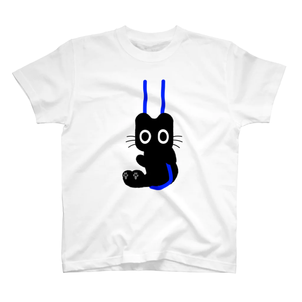 Suzutakaのくろねこクロル（ブランコ） スタンダードTシャツ