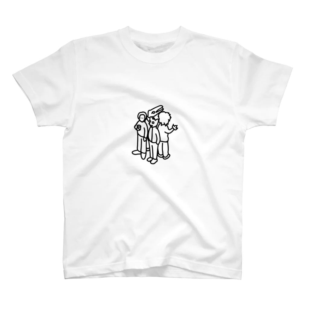 and helloのanimals スタンダードTシャツ