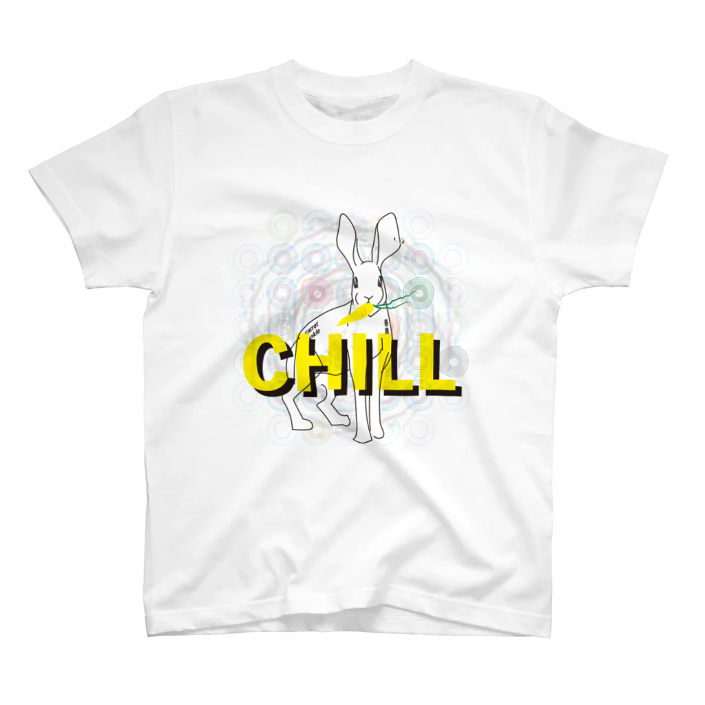 rabbit & bunniesのCHILL_RABBIT スタンダードTシャツ