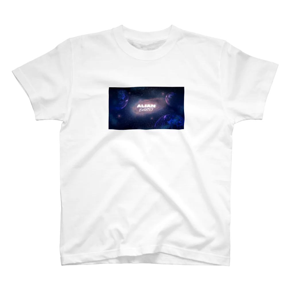 ALIANのALIAN SPACE T SHIRT スタンダードTシャツ