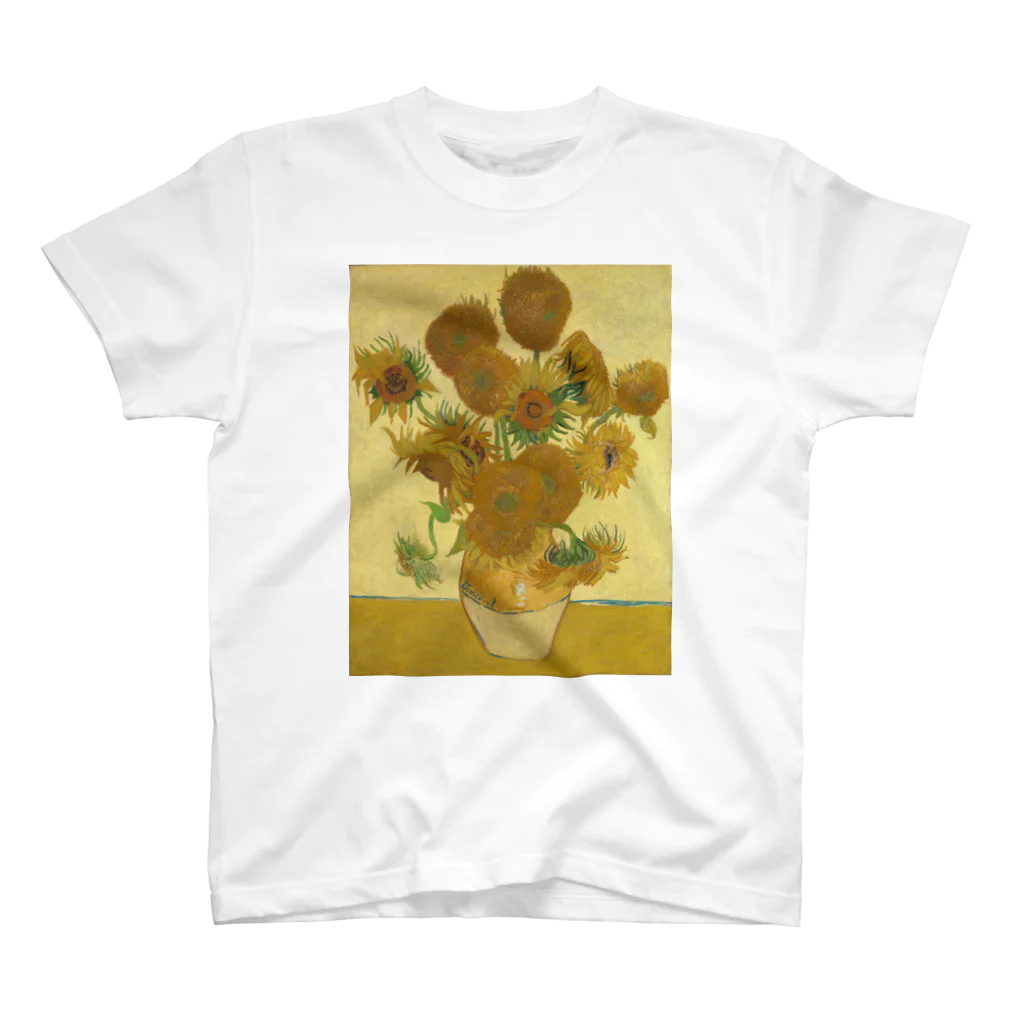 世界美術商店のひまわり / Sunflowers スタンダードTシャツ