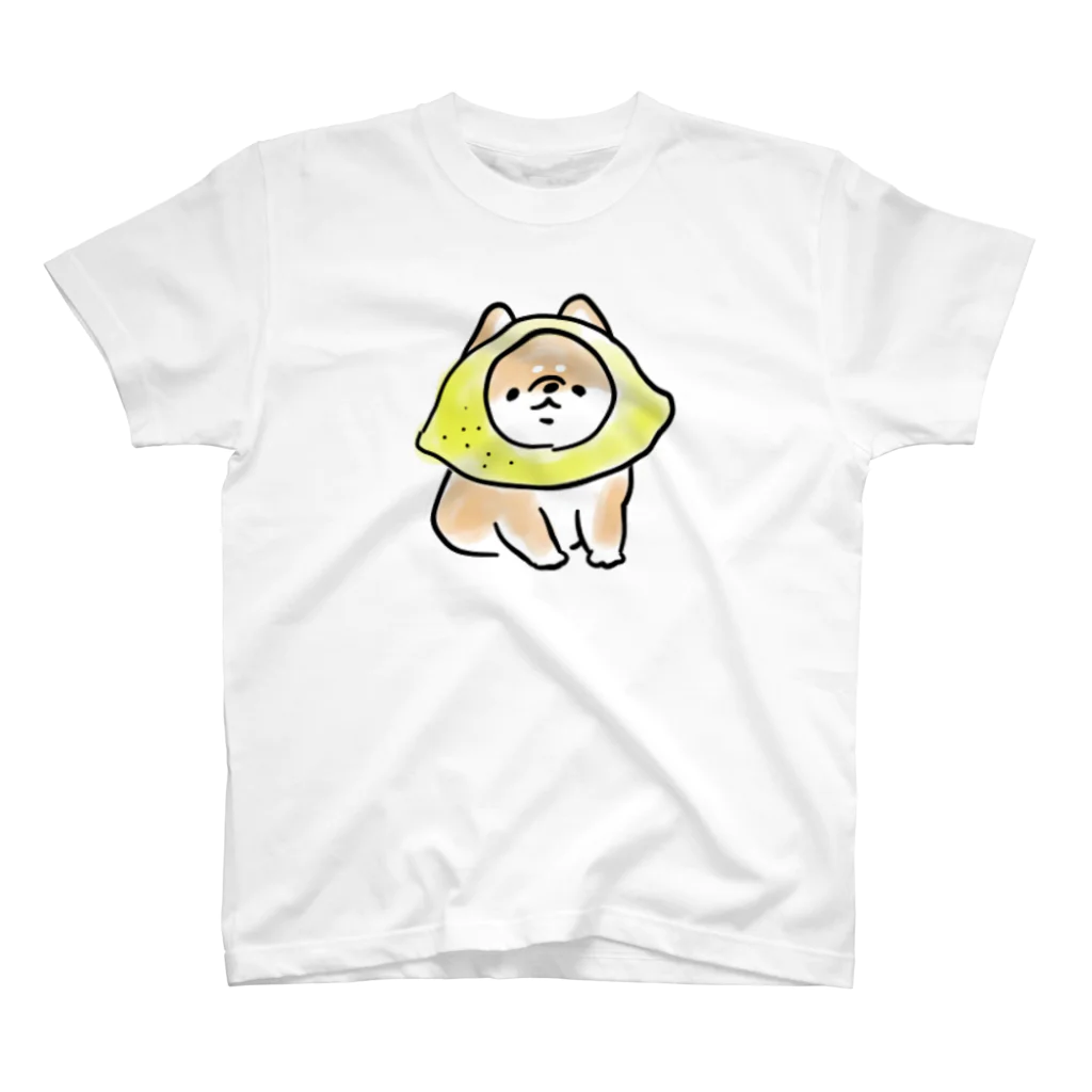 ほんわかしばいぬのおつかれもん(文字なし) Regular Fit T-Shirt