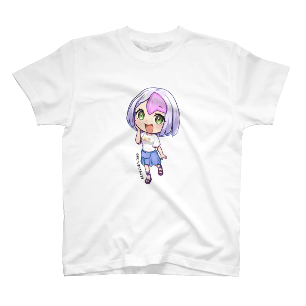 #とちぎけんV25 Official Shopの喜連さくら【サブカルは栃木を救うんだよ】 スタンダードTシャツ