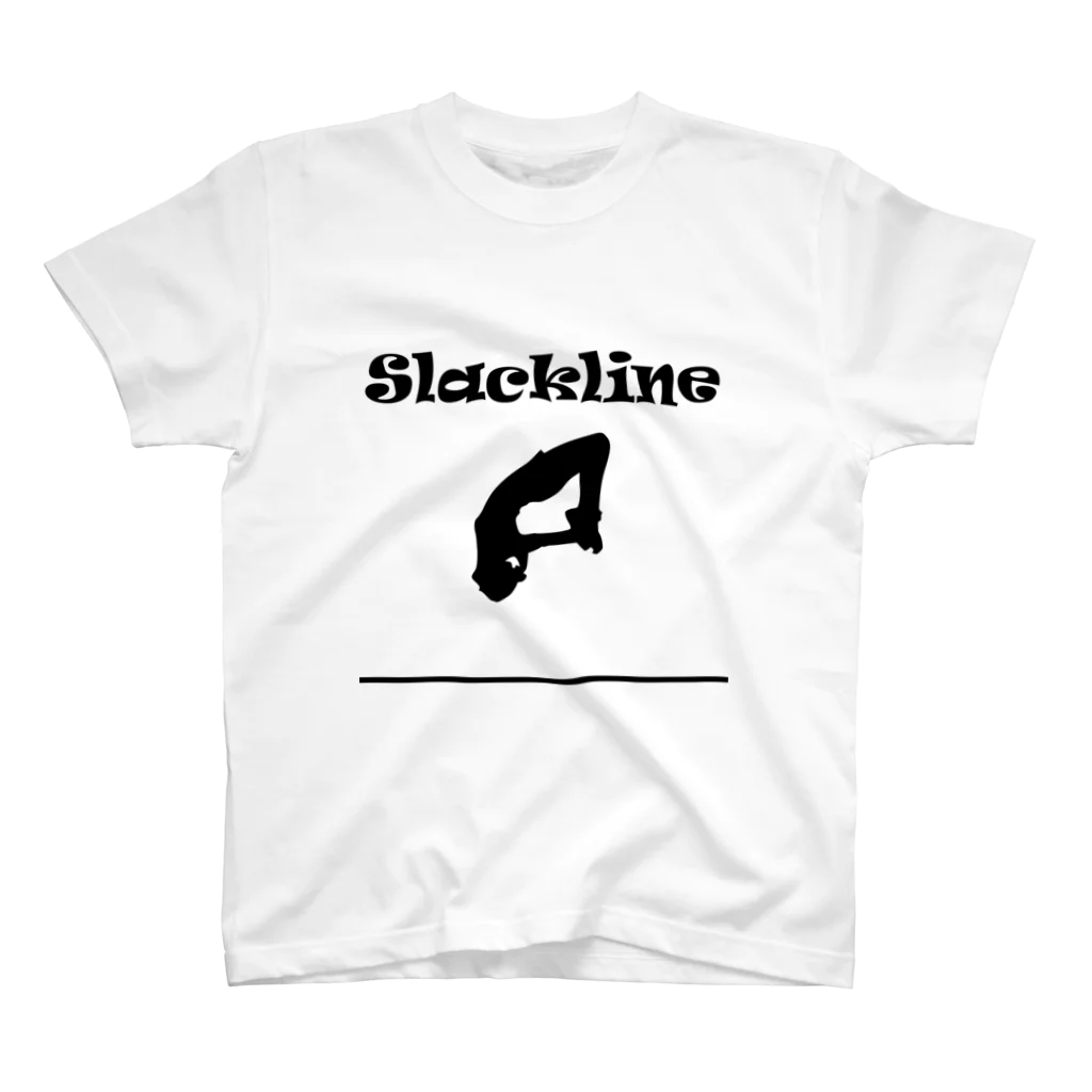 SLACKLINE HUB(スラックライン ハブ)のスラックライン(フリップ) スタンダードTシャツ