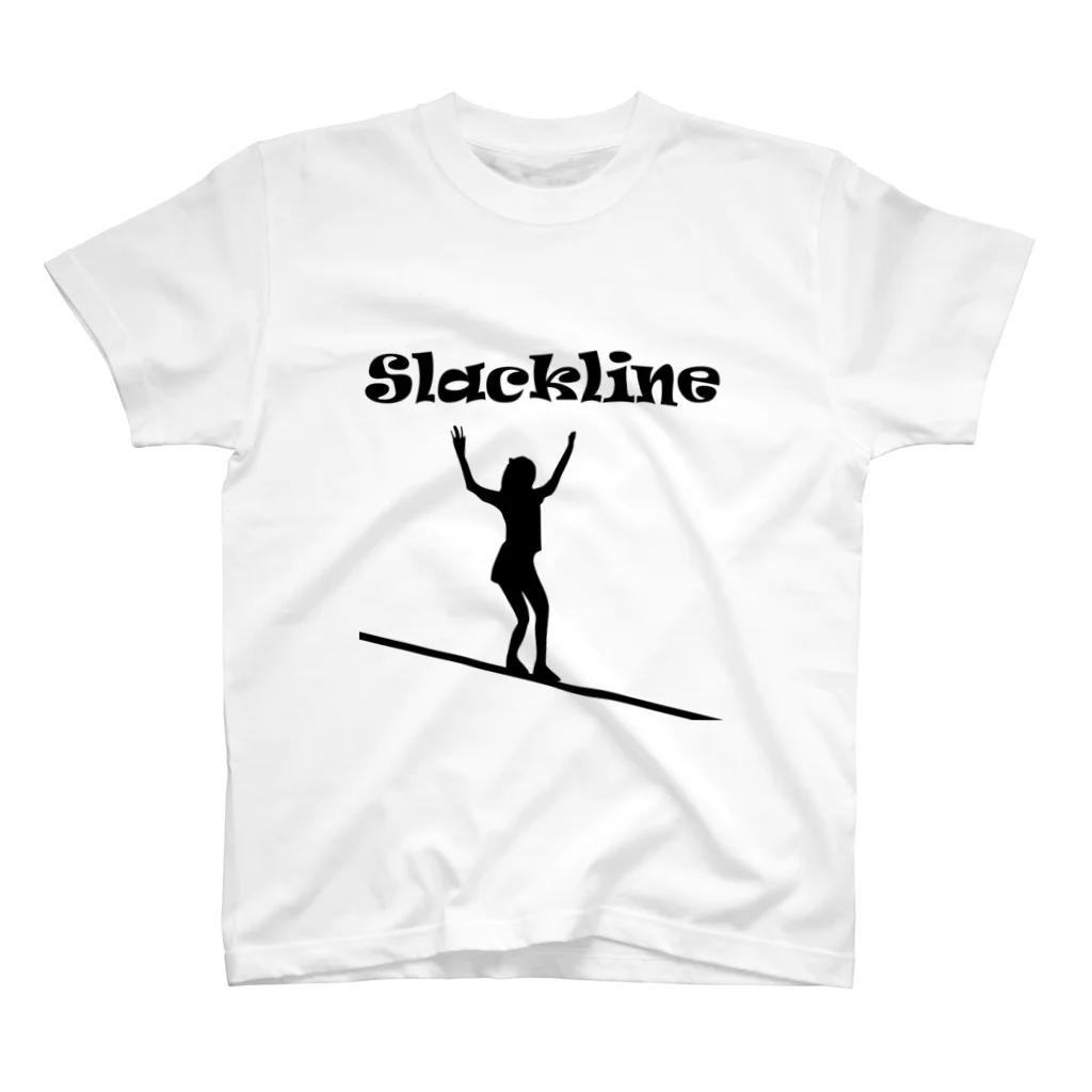 SLACKLINE HUB(スラックライン ハブ)のスラックライン（ウォーク） スタンダードTシャツ