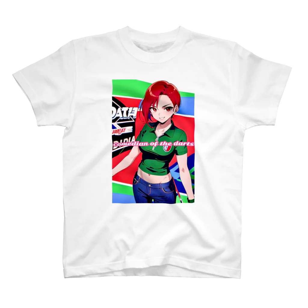 FM70.1ダーツ漫談ラヂヲのダーツ女子🎯 スタンダードTシャツ