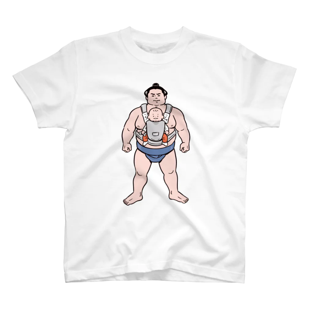 たろう(な気分)屋さんのsumo and baby Regular Fit T-Shirt