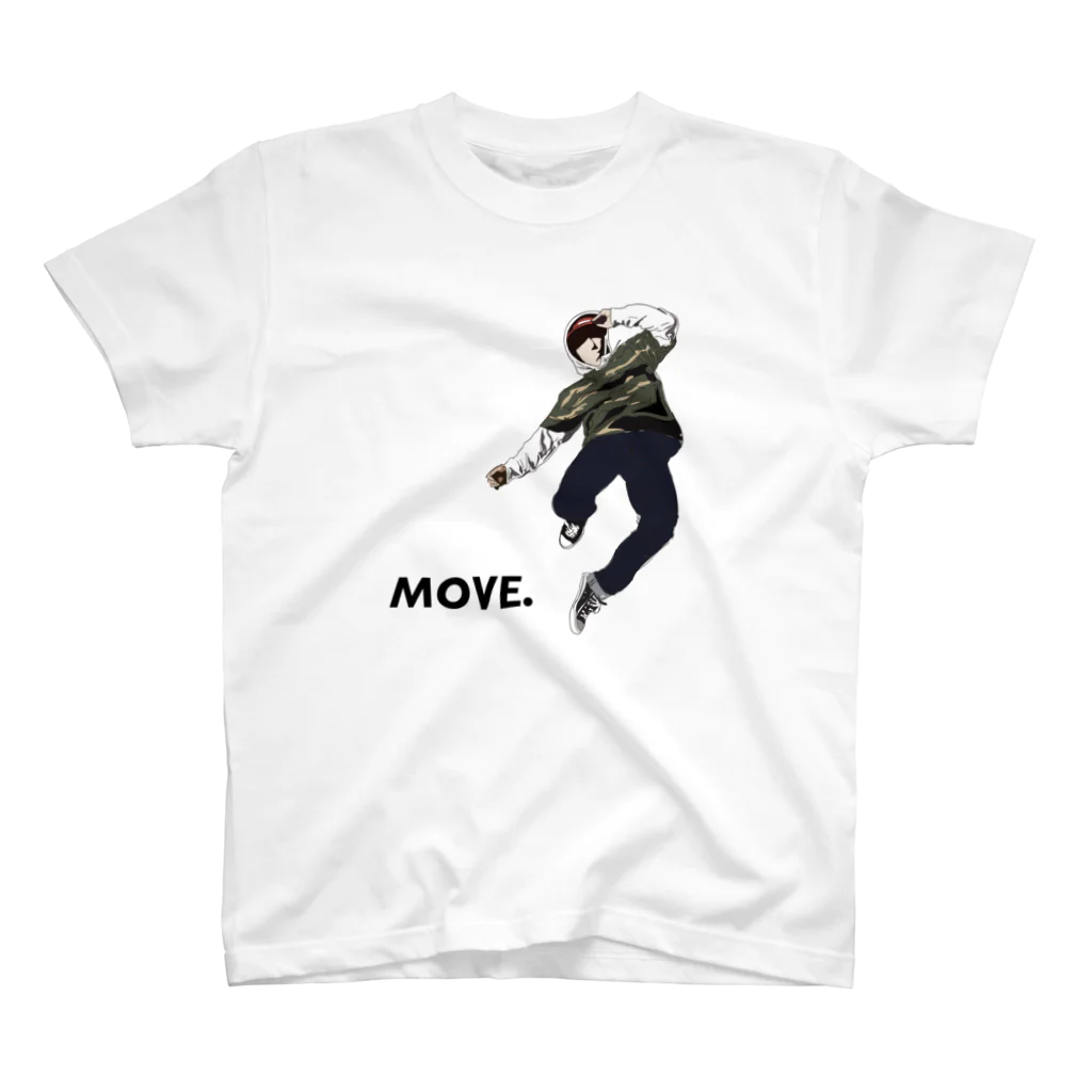 ポストブレインのMOVE. Regular Fit T-Shirt