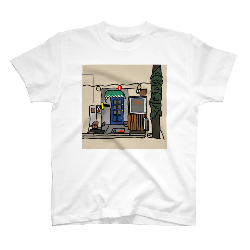 SOTO COFFEEのSOTO COFFEE入り口イラストT スタンダードTシャツ