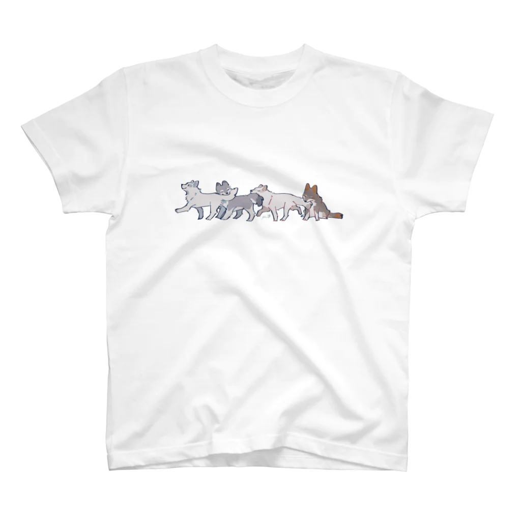 WAWOOMのwolftrain スタンダードTシャツ