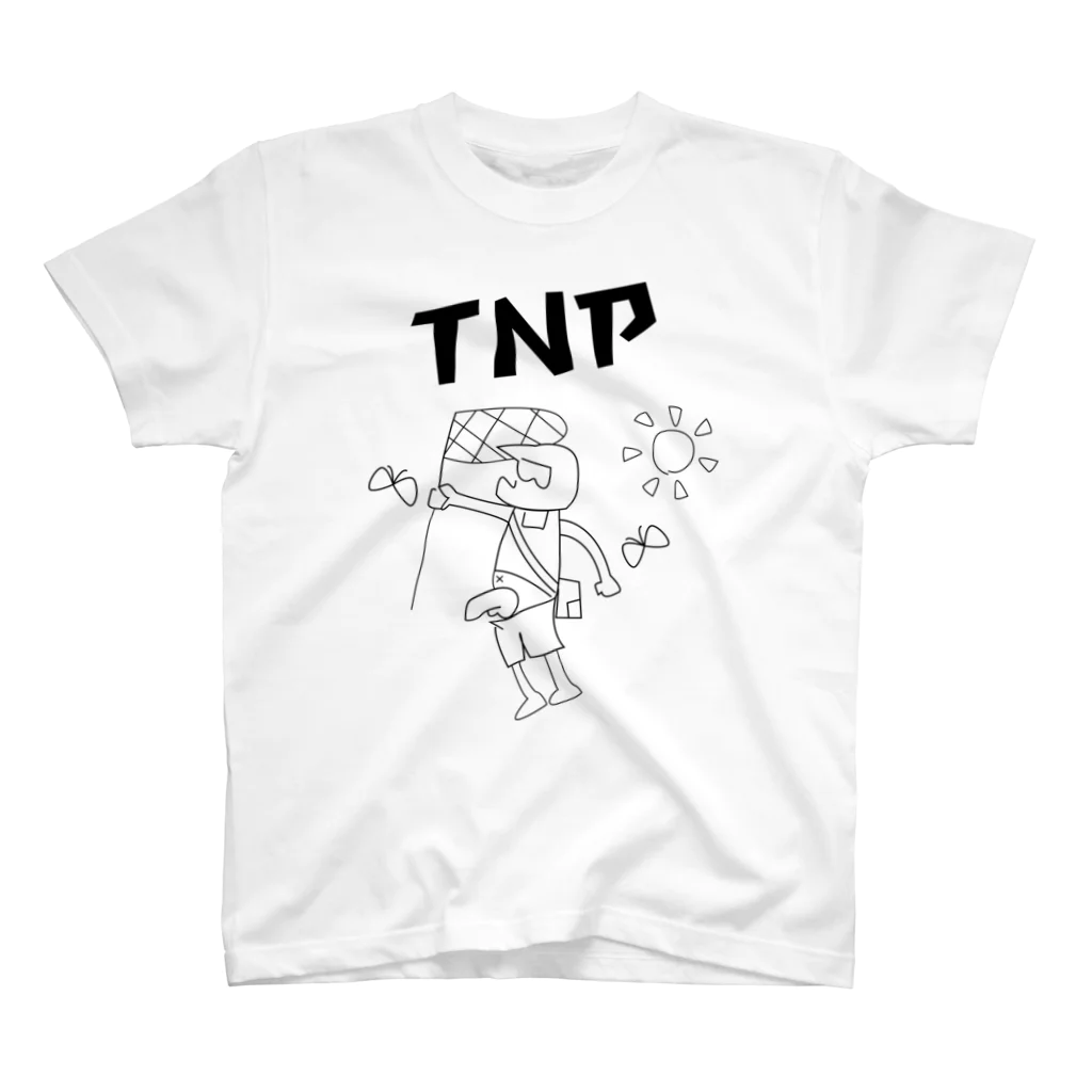 total nature playersのち◯ぽのオフローダー少年 スタンダードTシャツ