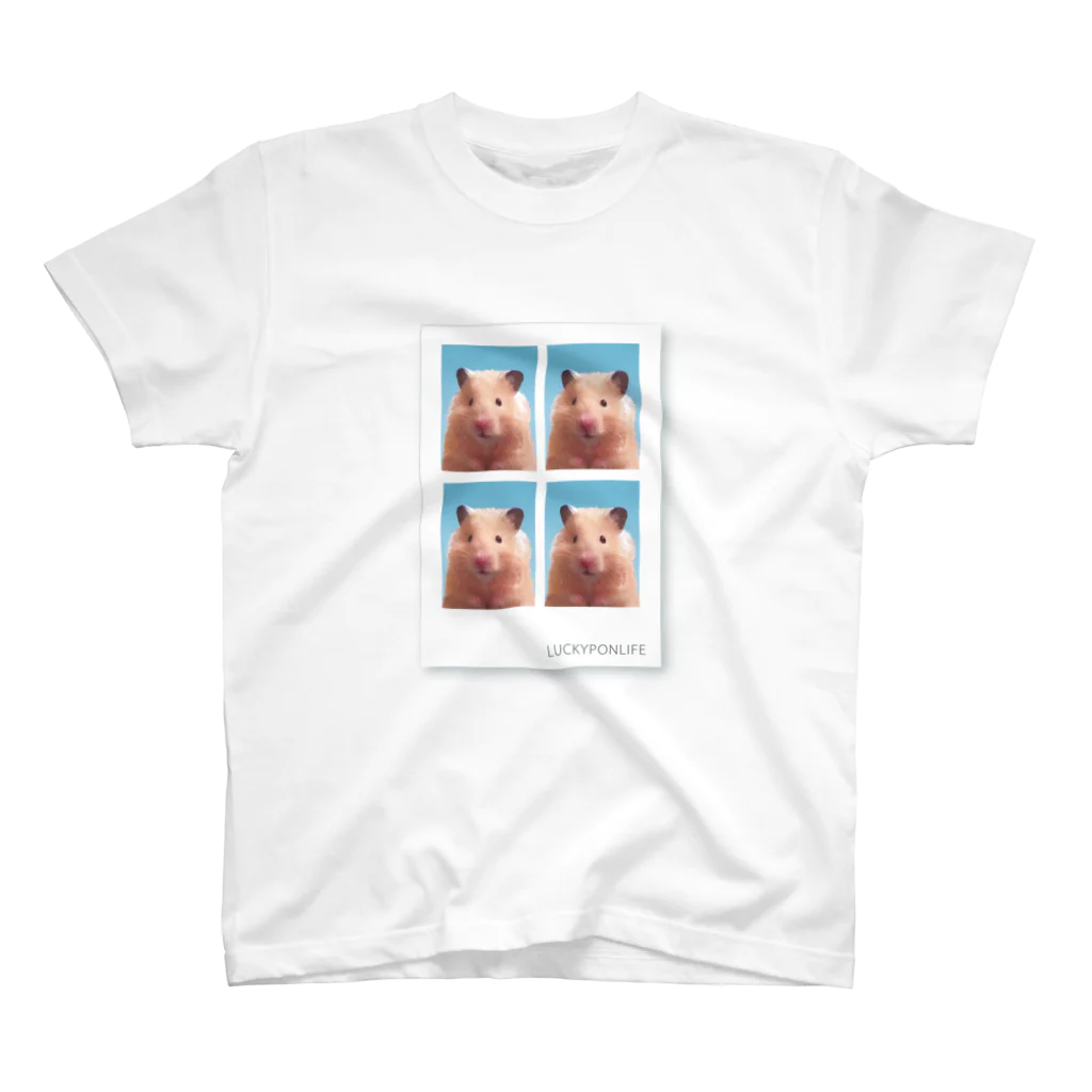 DONNECO MARCHEのポンの証明写真T スタンダードTシャツ