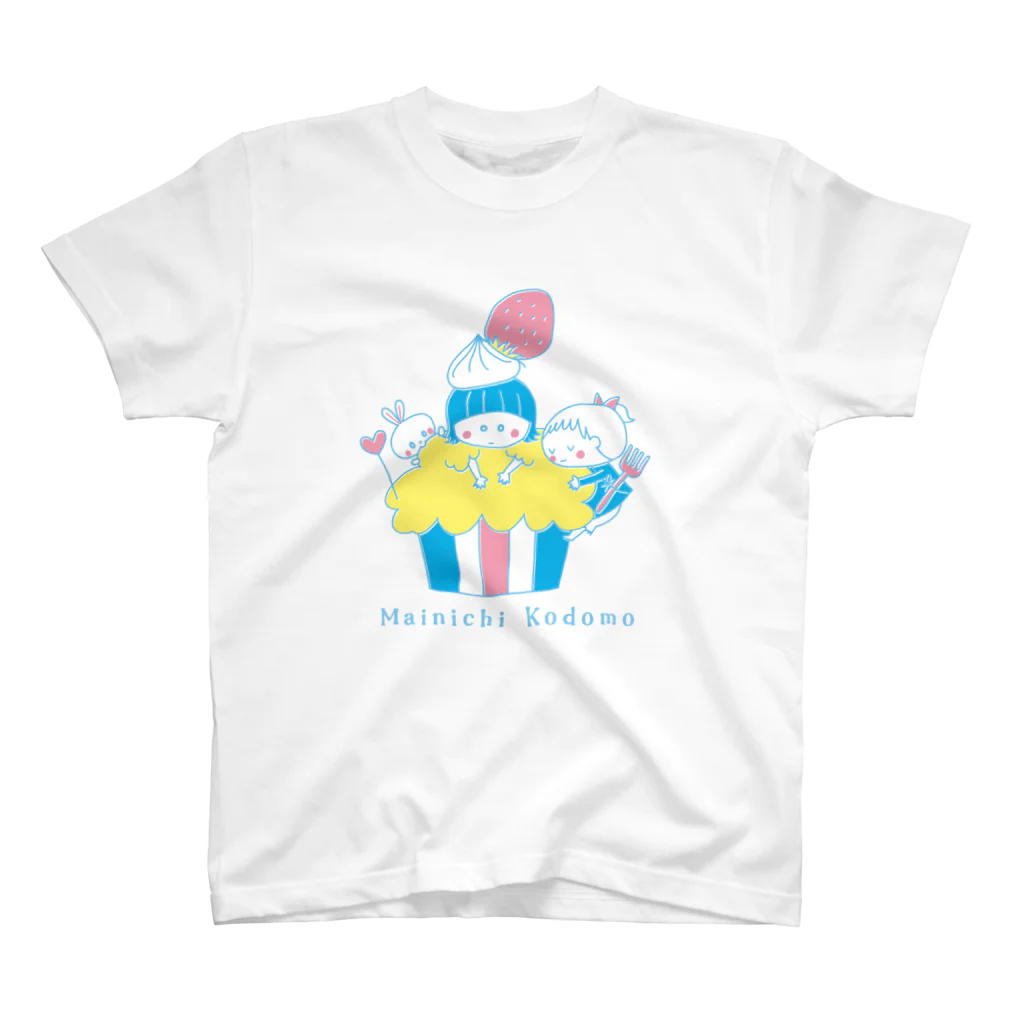 spicemachine-shopのMainichi kodomo cupcake Regular Fit T-Shirt