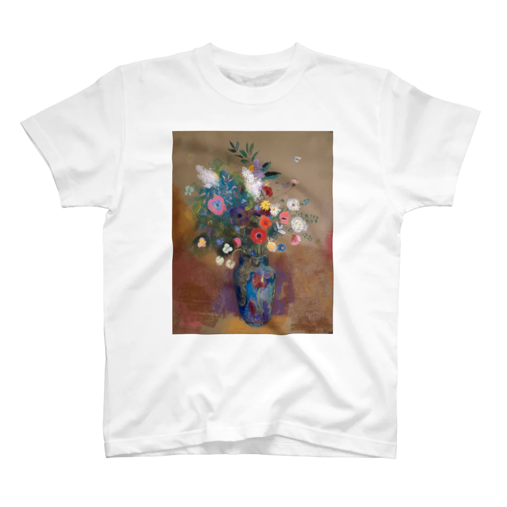 世界美術商店の花束 / Bouquet of Flowers Regular Fit T-Shirt