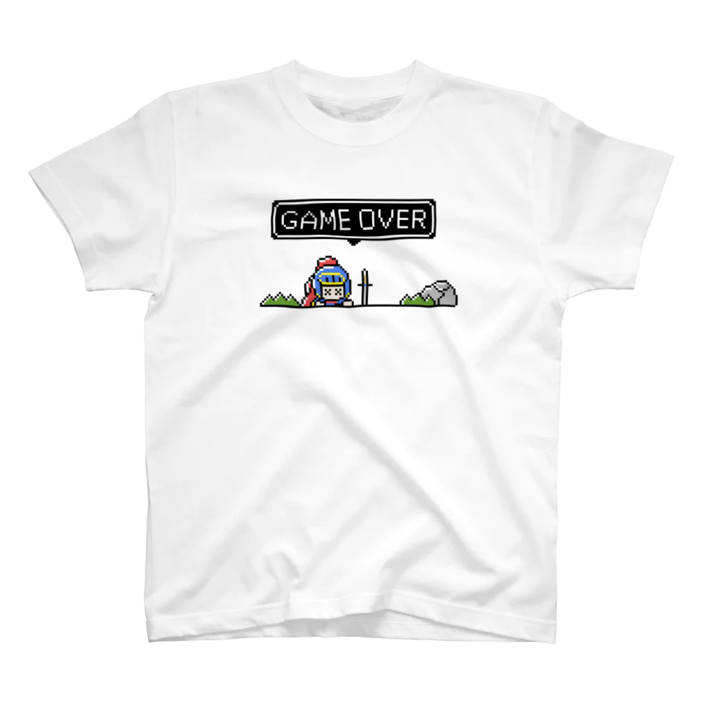 ハコガタのドット絵勇者のゲームオーバー！ Regular Fit T-Shirt