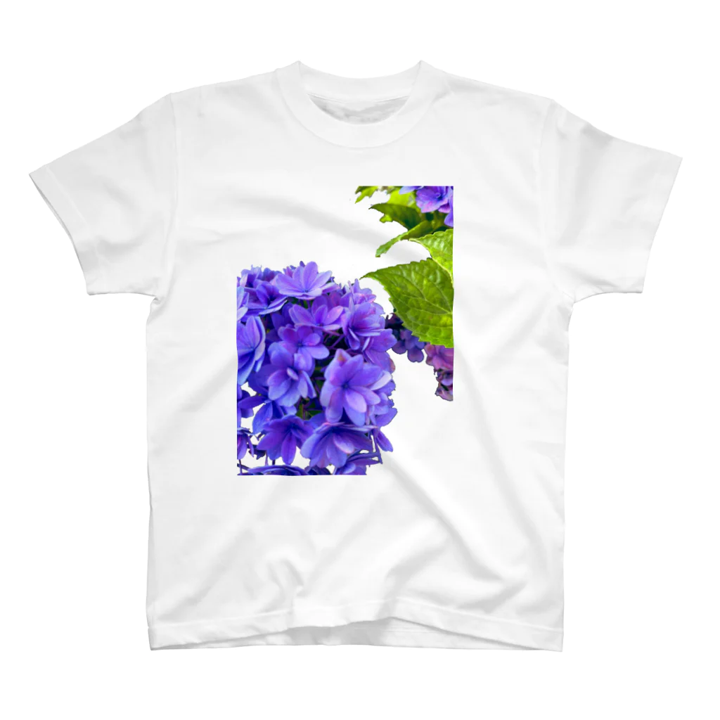 ナオンなおなおの紫陽花 星あつめ Regular Fit T-Shirt